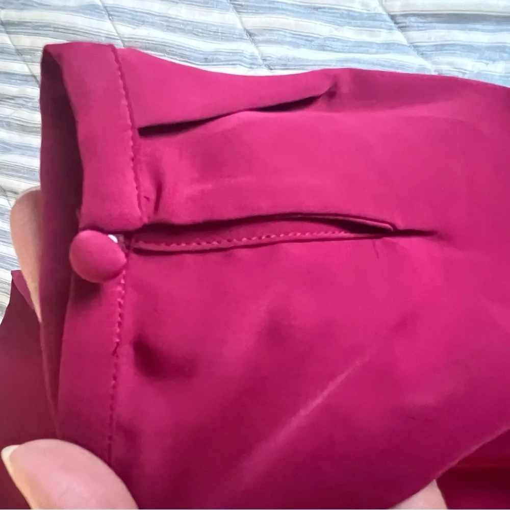 Jouica Crimson Red Blouse for Women Size Medium